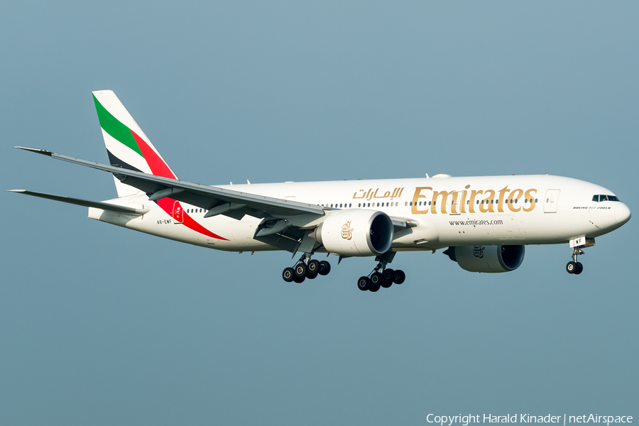 Emirates Boeing 777-21H(LR) (A6-EWF) | Photo 301264