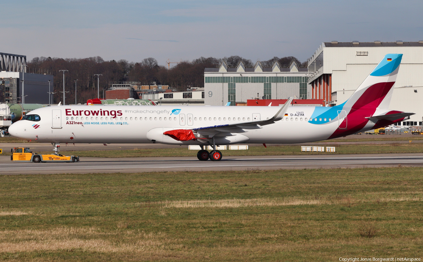 Eurowings Airbus A321-251NX (D-AZYM) | Photo 558144 • netAirspace