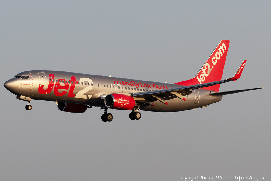 Jet2 Boeing 737-8MG (G-JZHZ) | Photo 329725