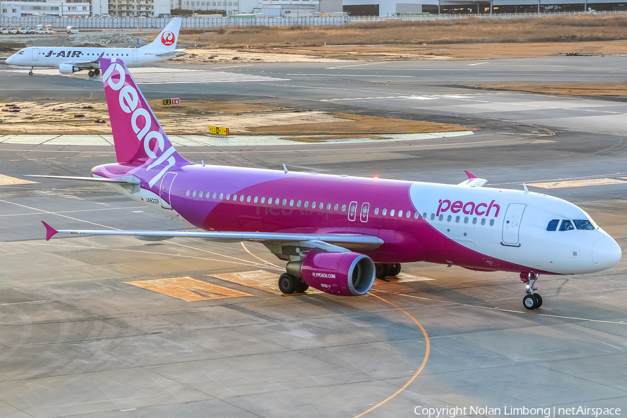 Peach Airbus A320-214 (JA822P) | Photo 599123